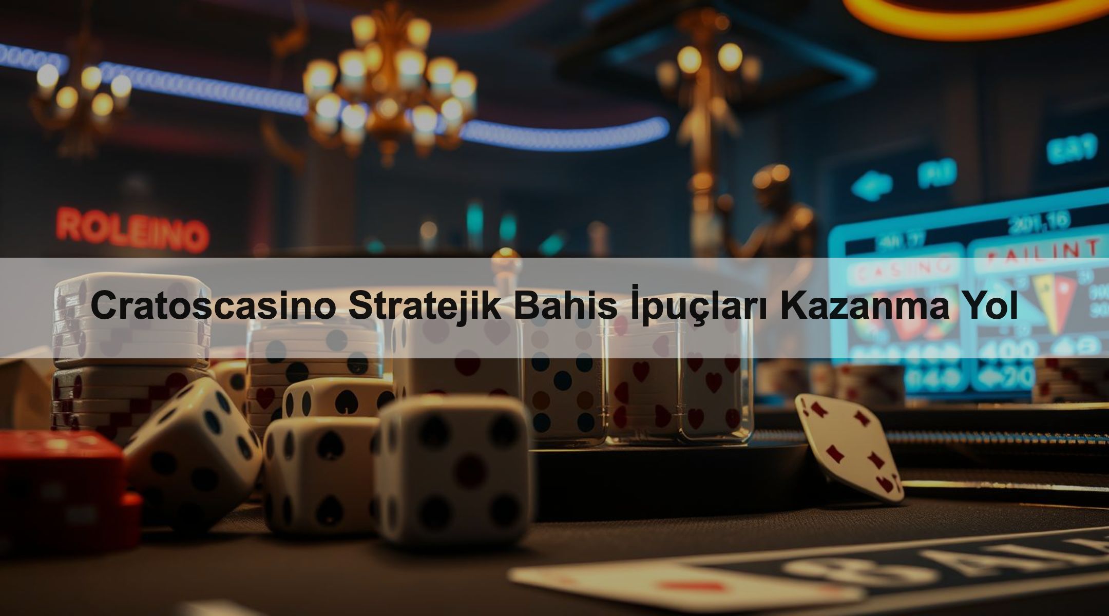 Cratoscasino Stratejik Bahis İpuçları Kazanma Yol